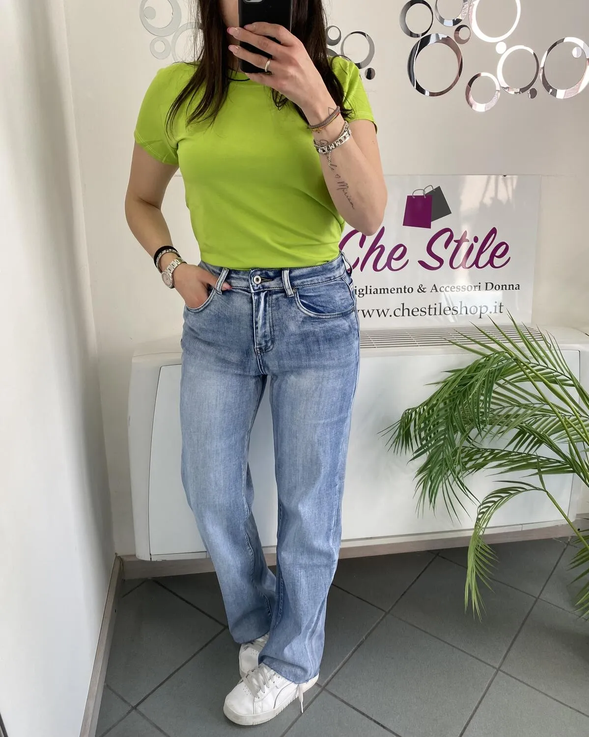NEW Jeans sigaretta chiaro taglio vivo