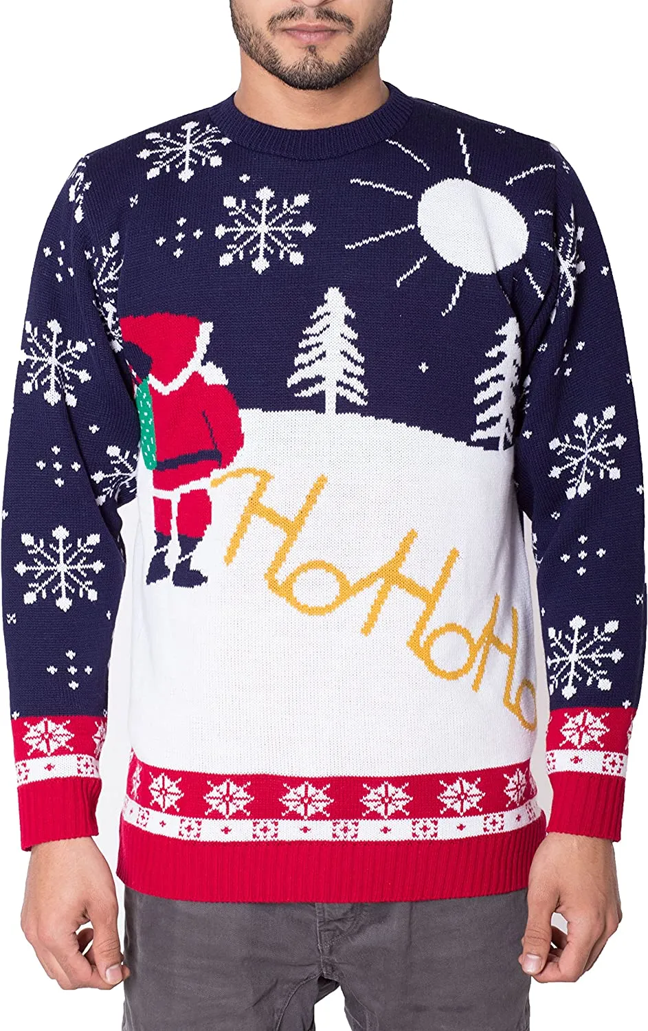 NOROZE, Maglione Natalizio Spiritoso Lavorato a Maglia, Unisex