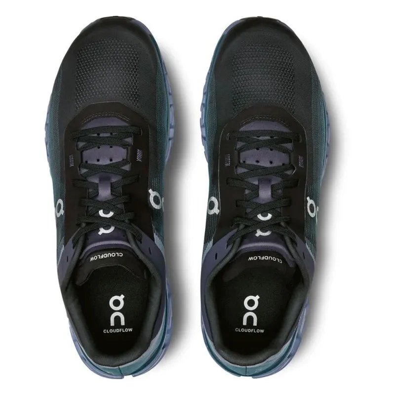 On Cloudflow 4 Nero Storm - Scarpe Running Uomo