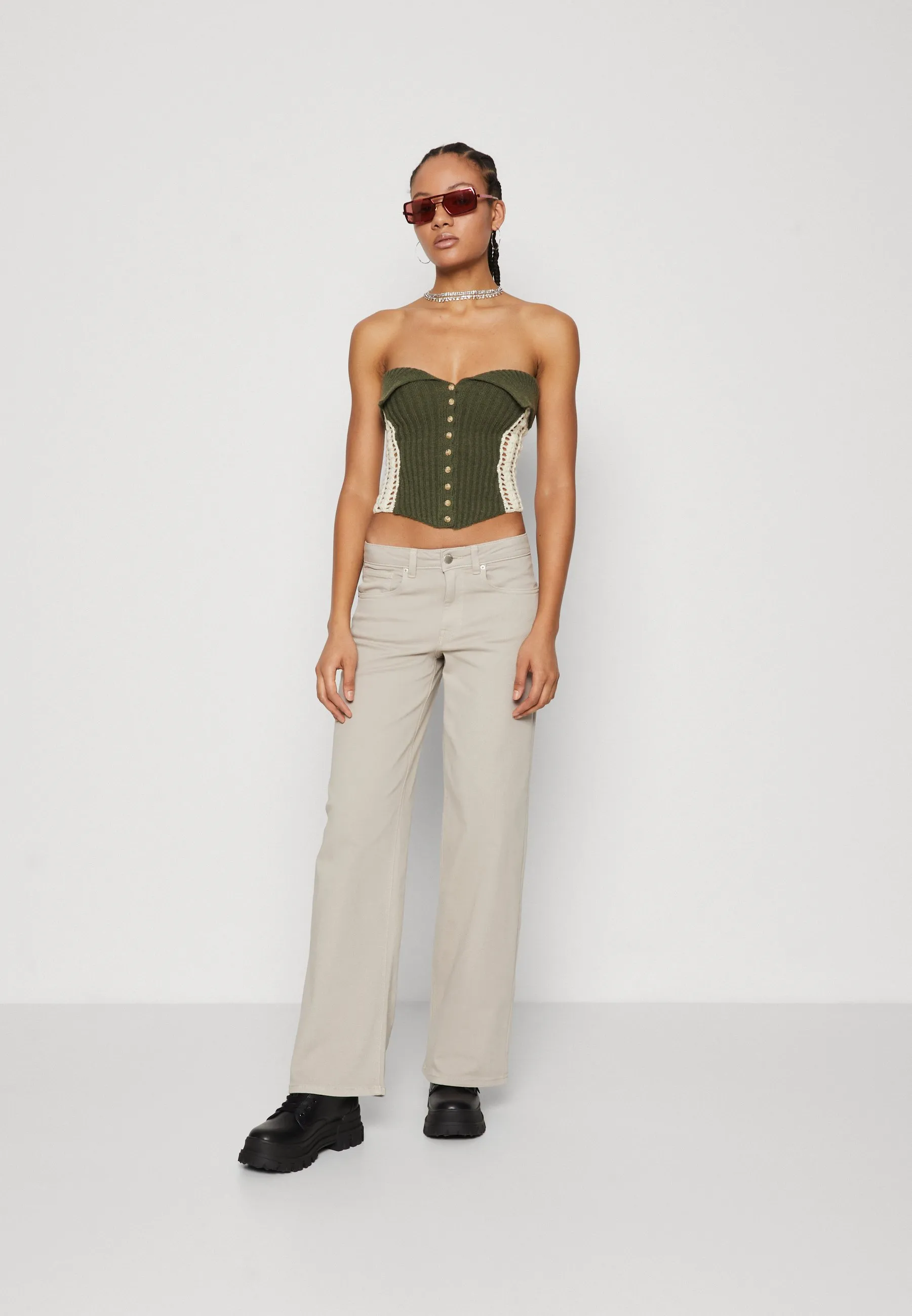 ONLHOPE WIDE COMFORT - Jeans a sigaretta