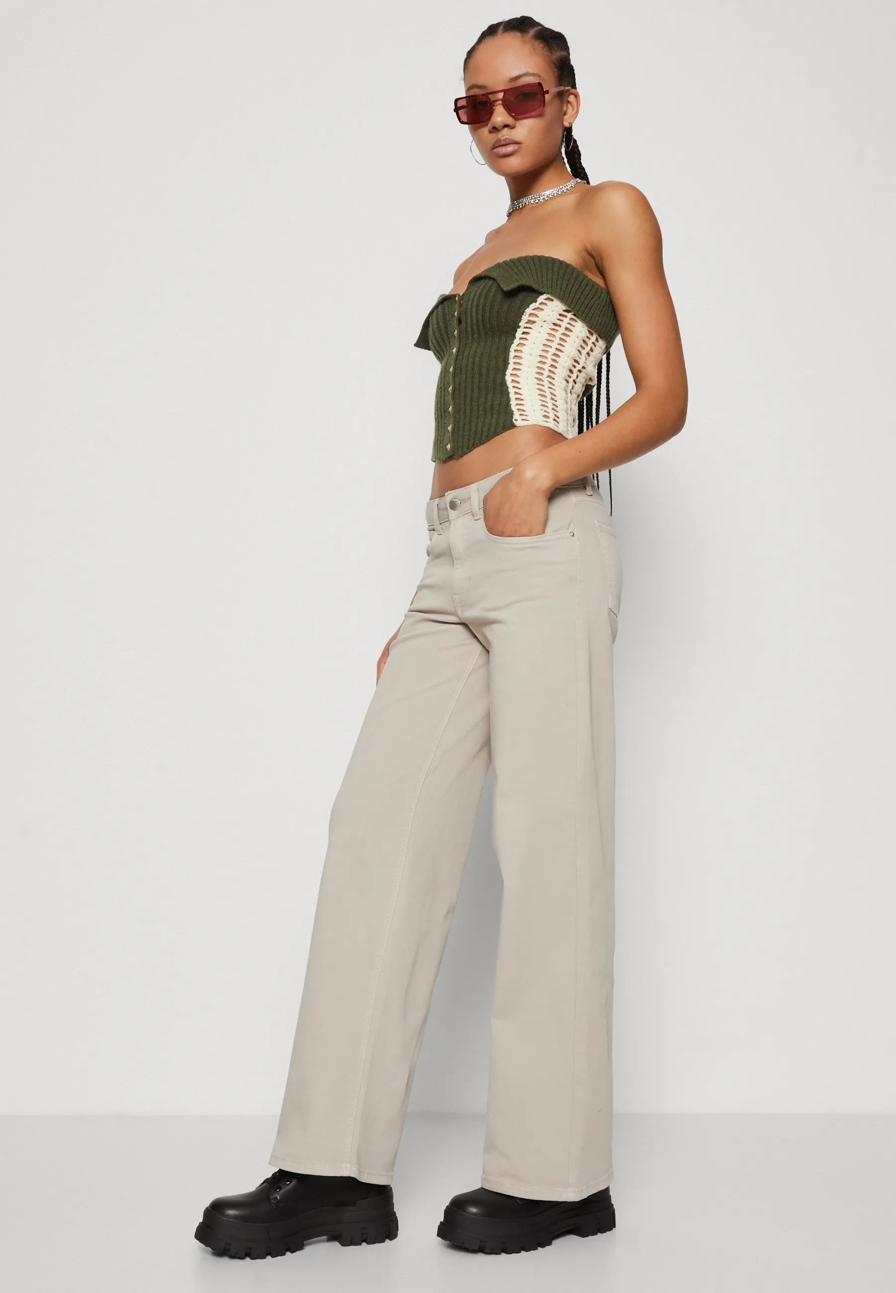ONLHOPE WIDE COMFORT - Jeans a sigaretta