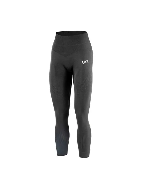OXYBURN KEEP FIT 7730 Woman Pants 7/8 Black calzamaglia termica donna