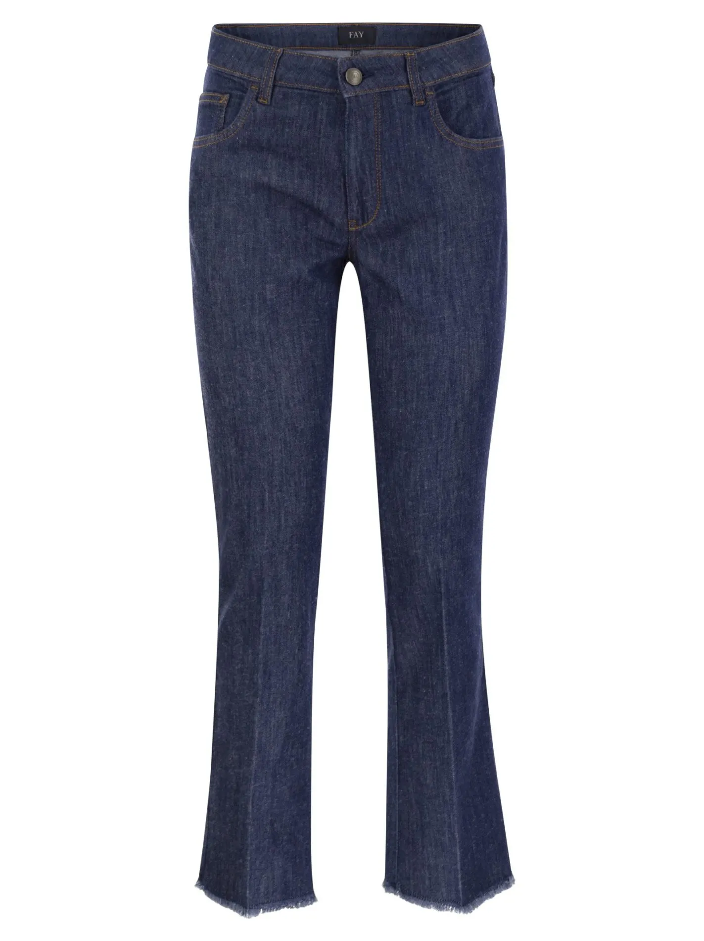 Pantaloni 5 tasche in denim