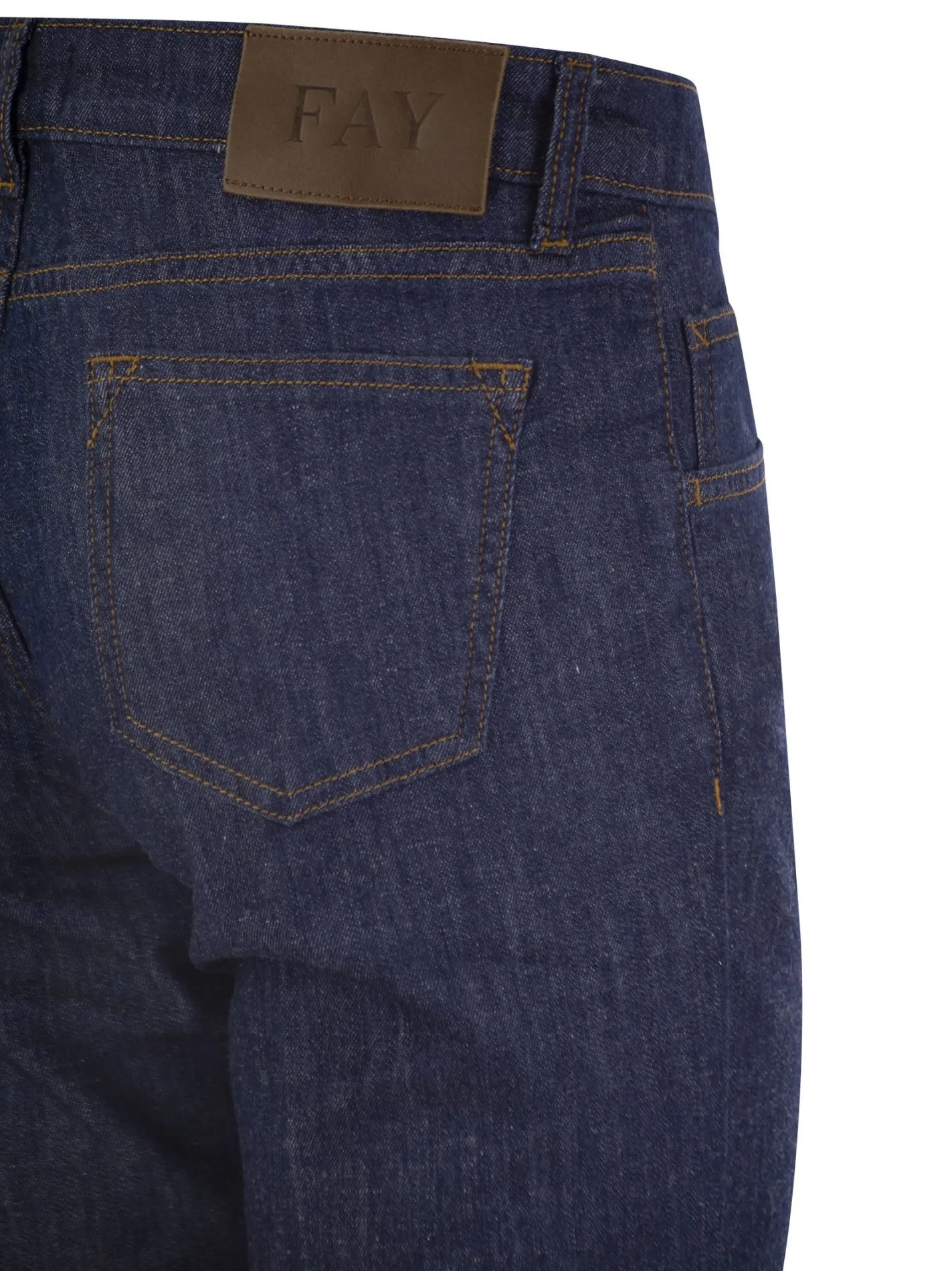 Pantaloni 5 tasche in denim
