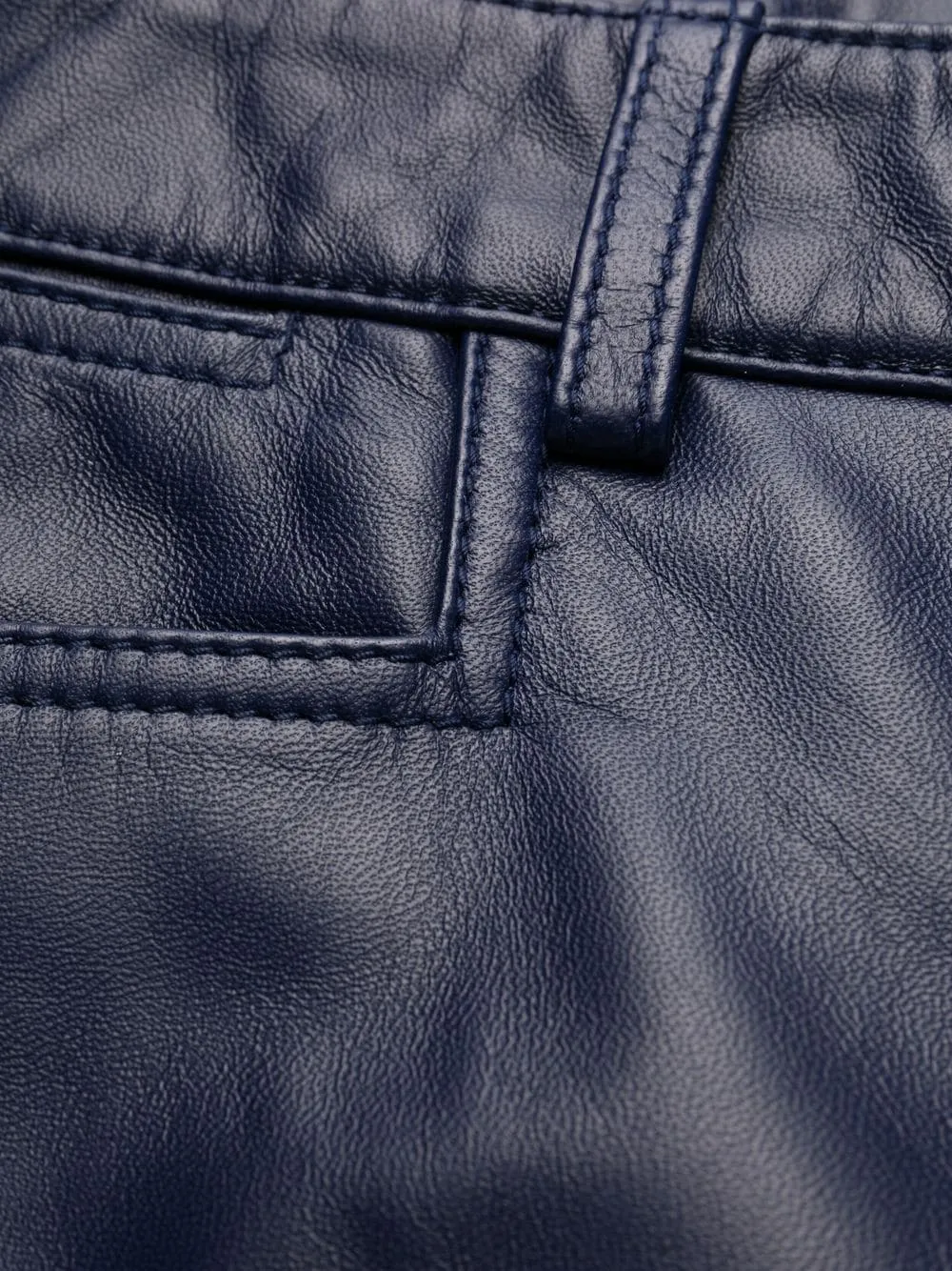 Pantaloni a gamba dritta in blu - donna