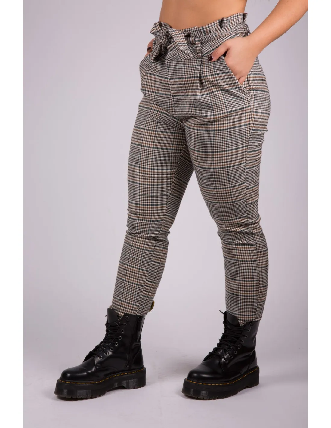 Pantaloni a quadri donna Vmeva Vero Moda