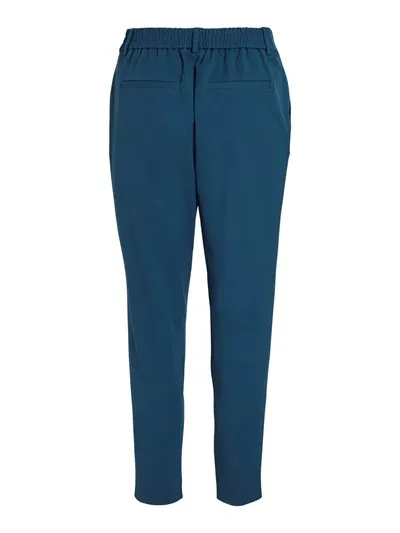 Pantaloni a sigaretta Vila Clothes vivarone hw slim pant – noos Blu marine