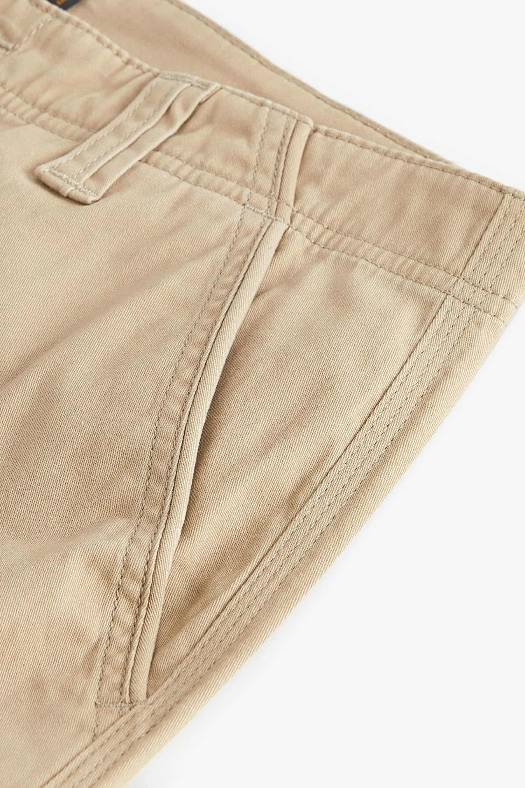 Pantaloni cargo in cotone Stretch    