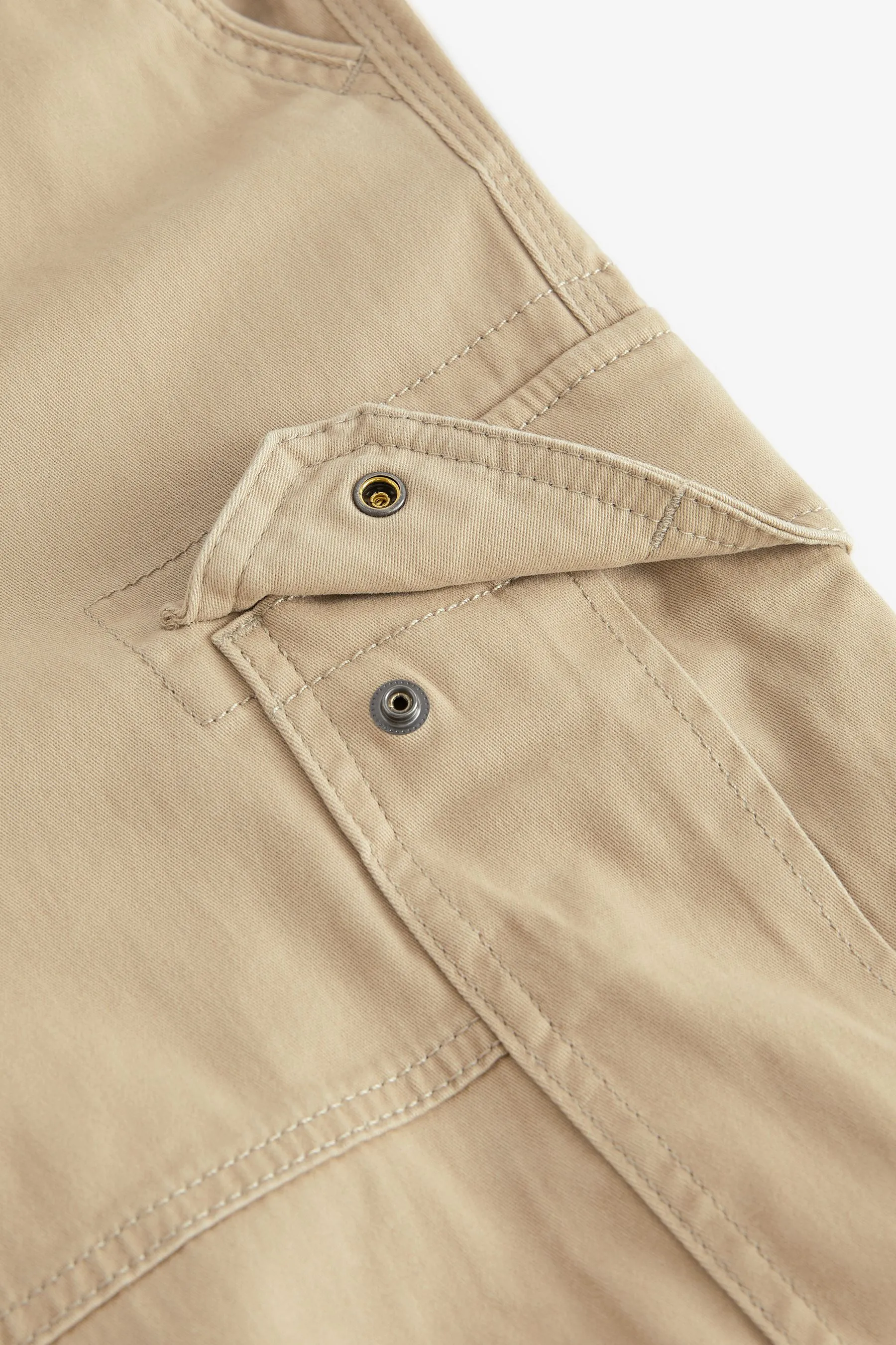 Pantaloni cargo in cotone Stretch    