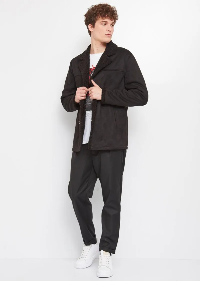 Pantaloni chino con pinces