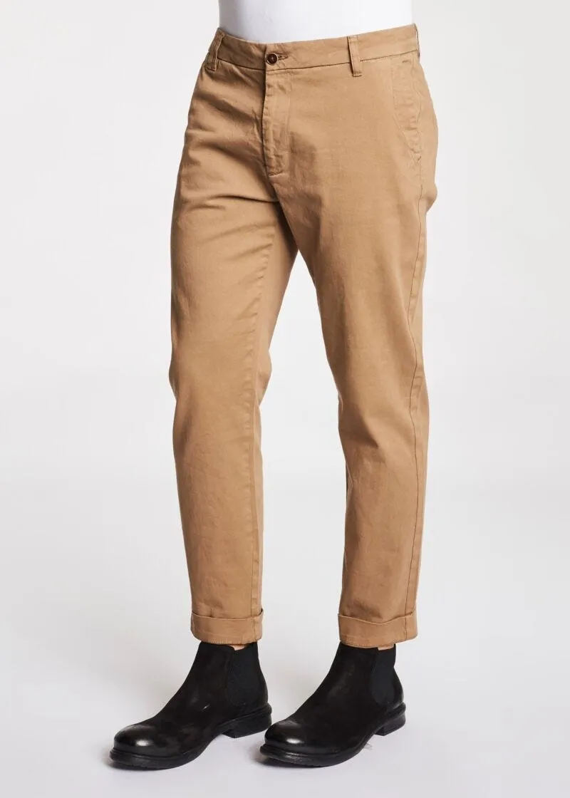 Pantaloni chino cropped fit