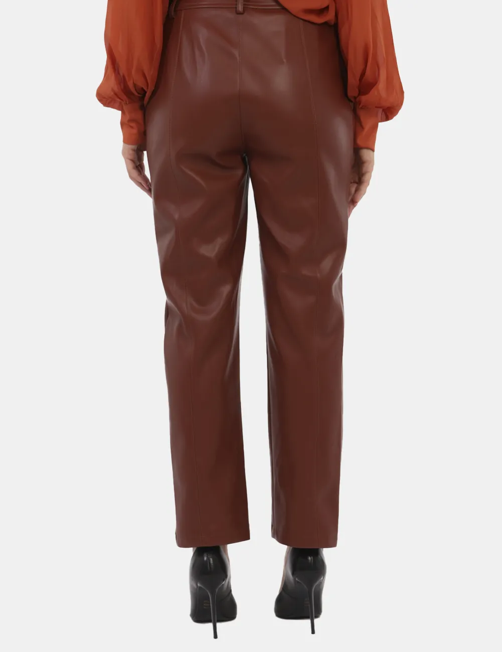 Pantaloni Manila Grace Marrone