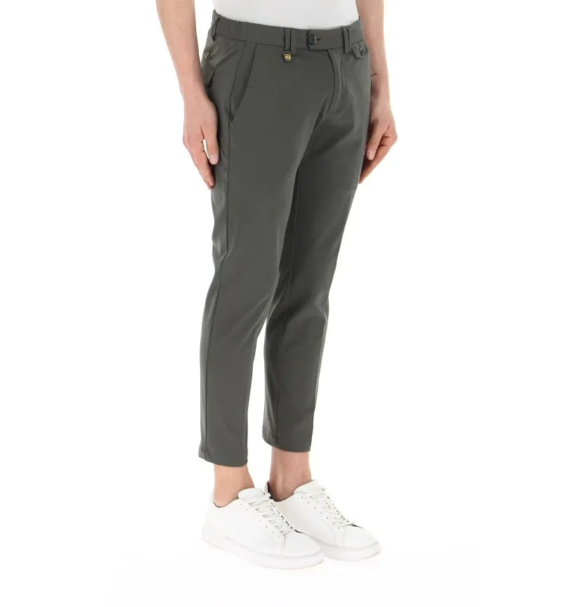 Pantaloni misto cotone