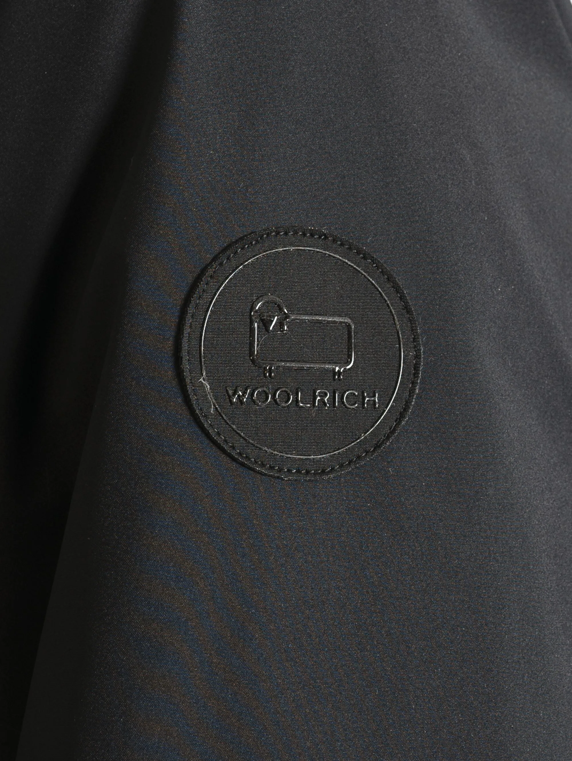 Parka Arctic in Tessuto Stretch Nero