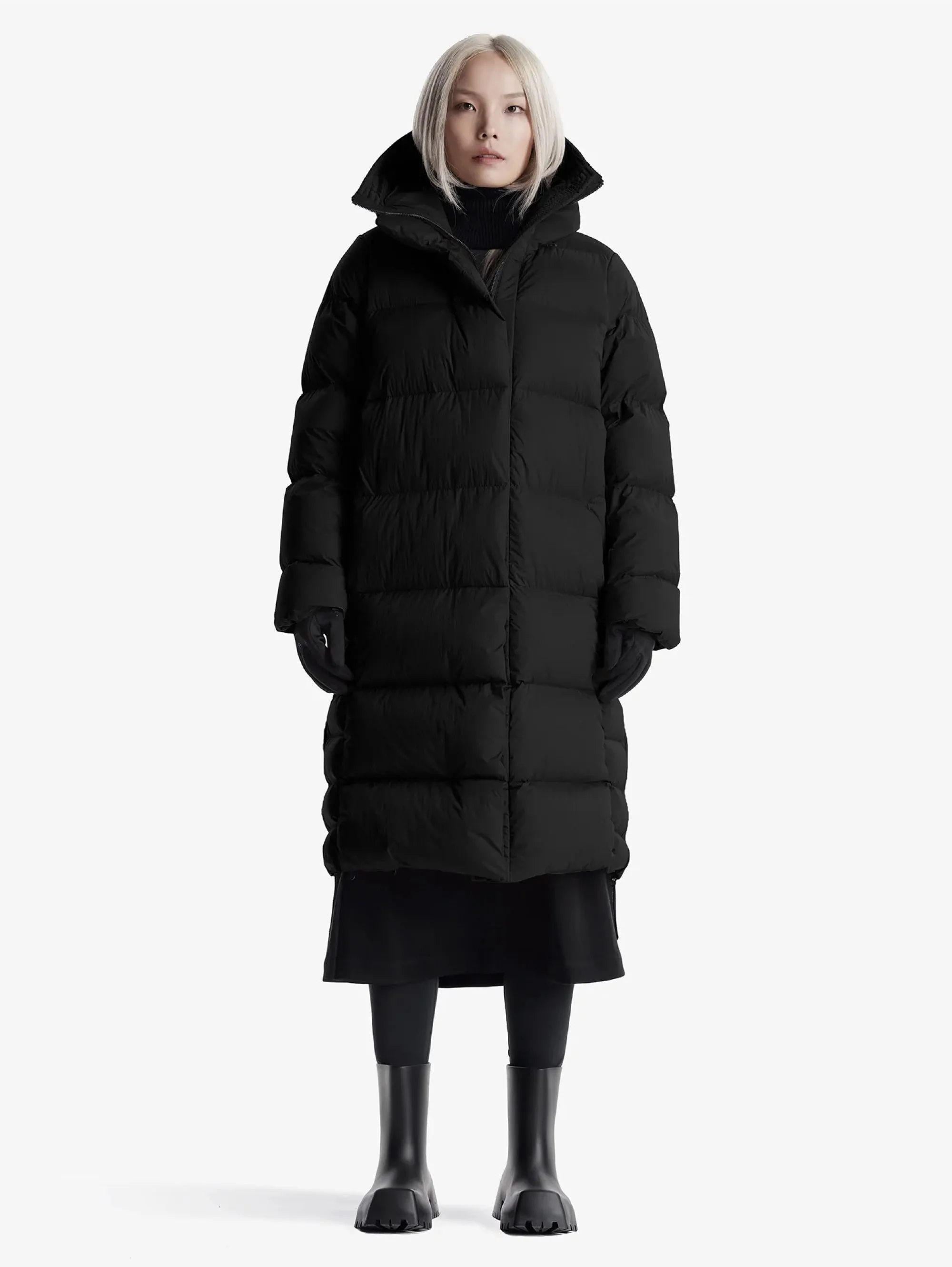 Parka Imbottito Aitken Nero