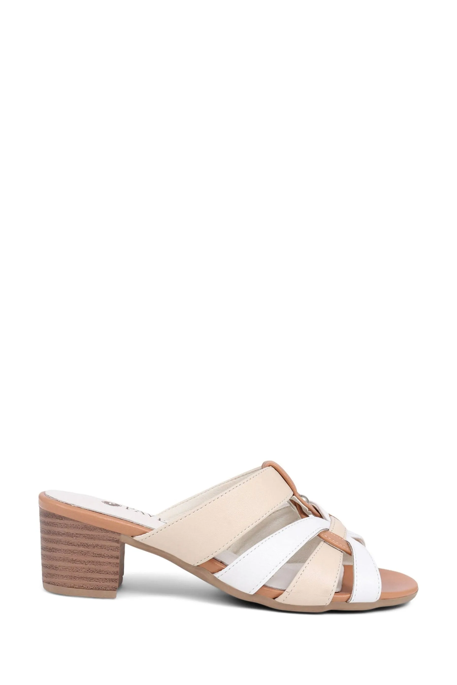Pavers - Marrone a sabot con tacco largo - Sandali