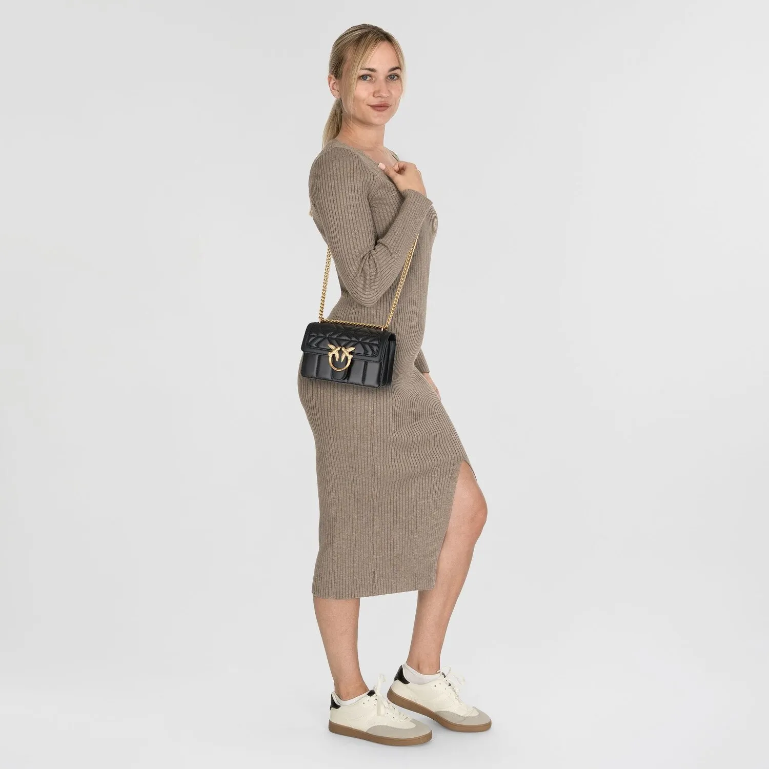 PINKO Love One Borsa a tracolla Pelle 21 cm