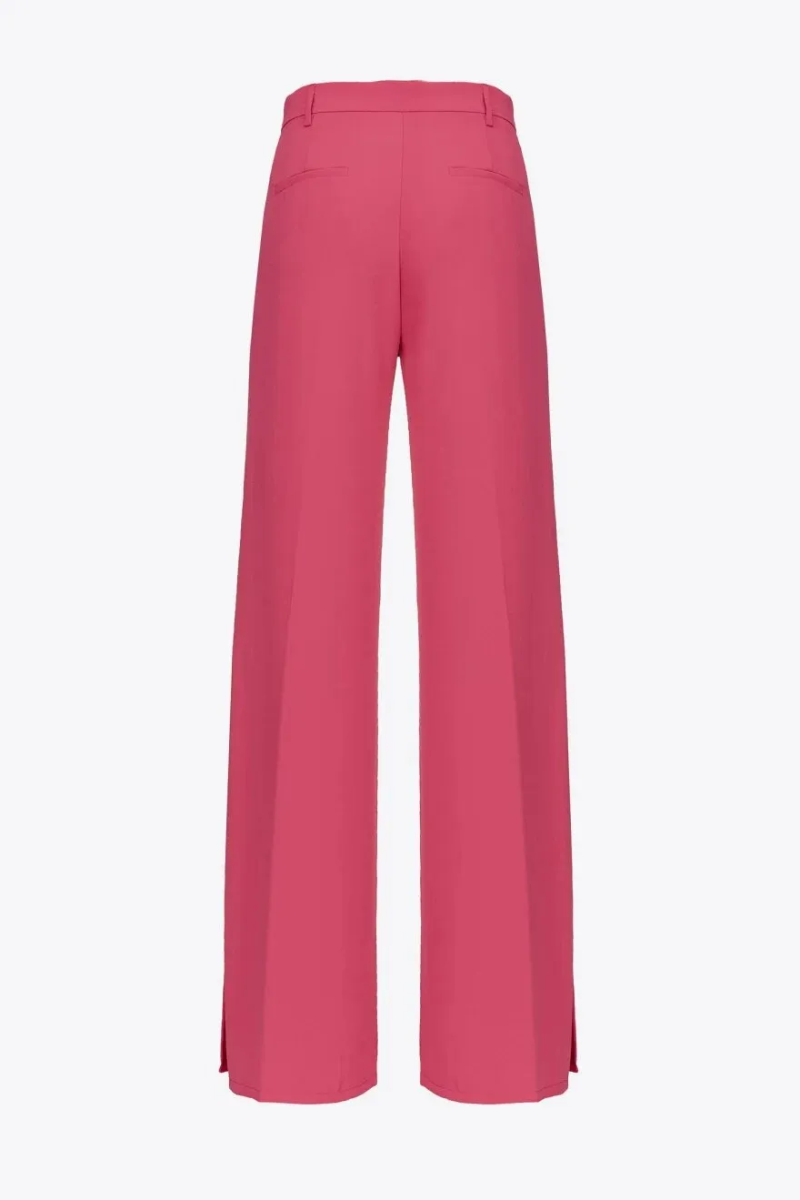 PINKO Pantaloni ampi in crepe