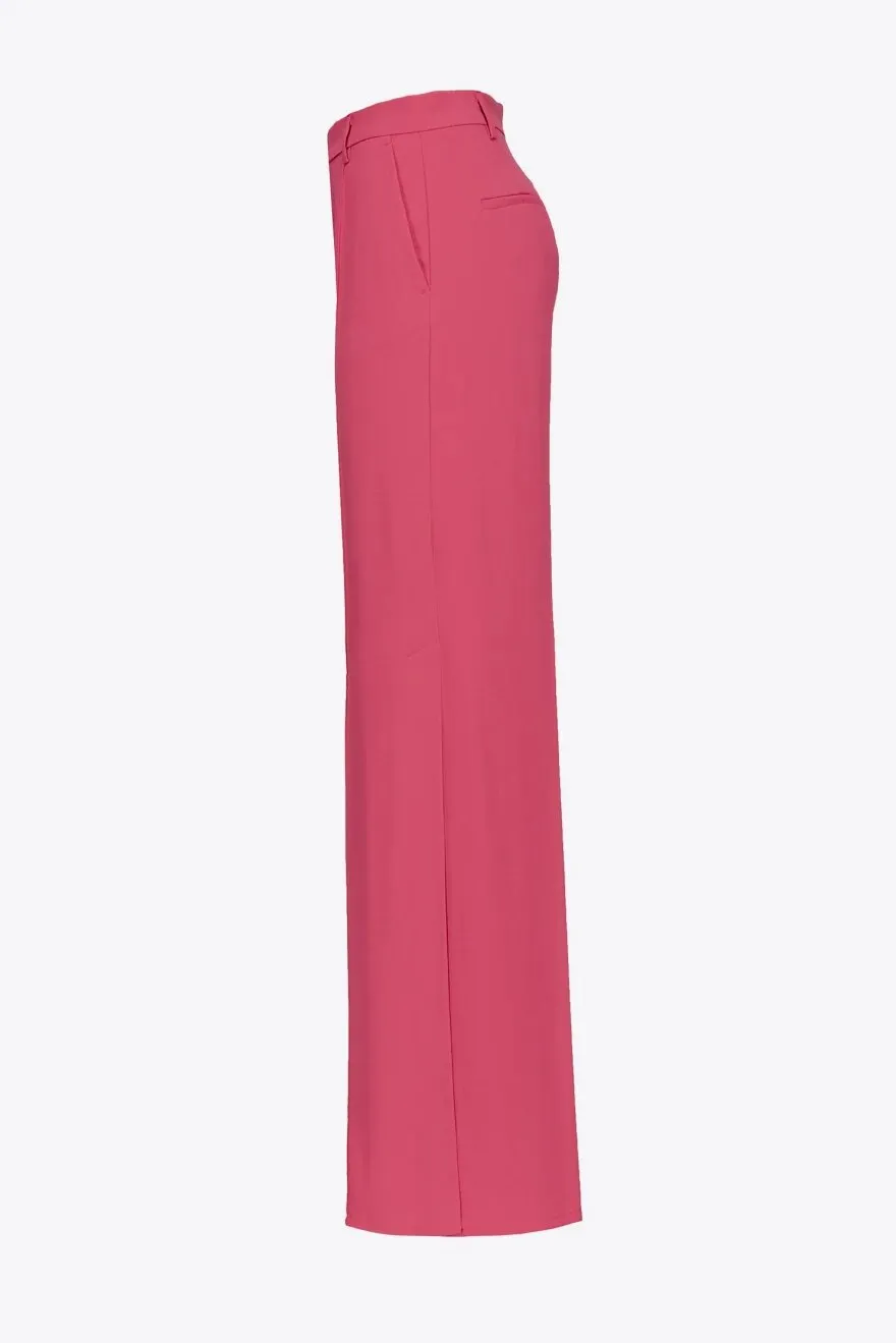 PINKO Pantaloni ampi in crepe