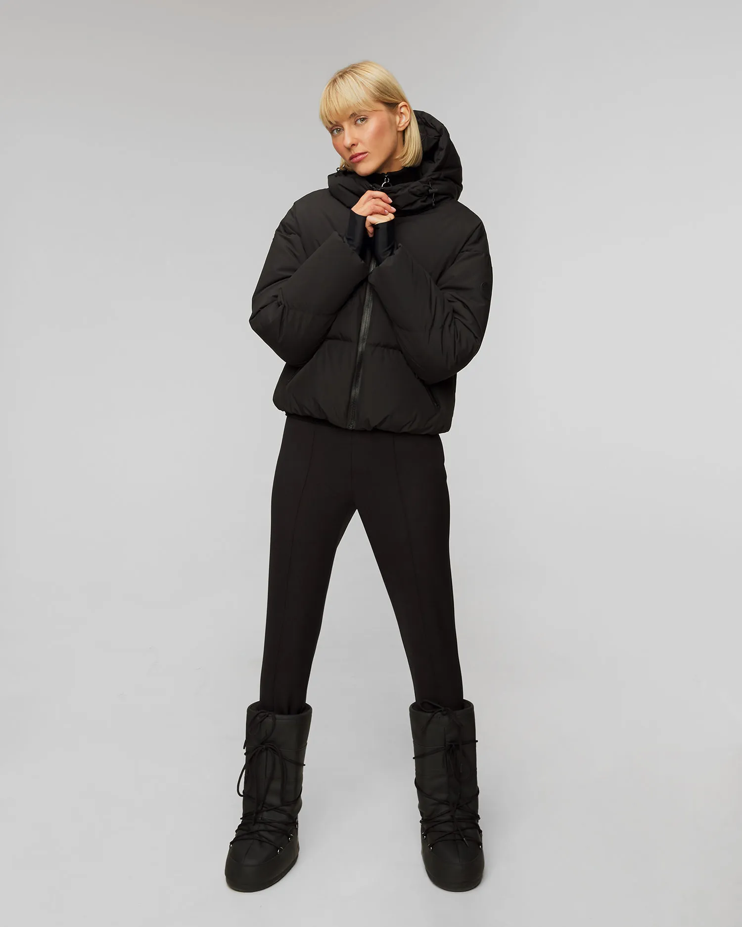 Piumino nero da donna Cordova Meribel 23MRBL08-onyx