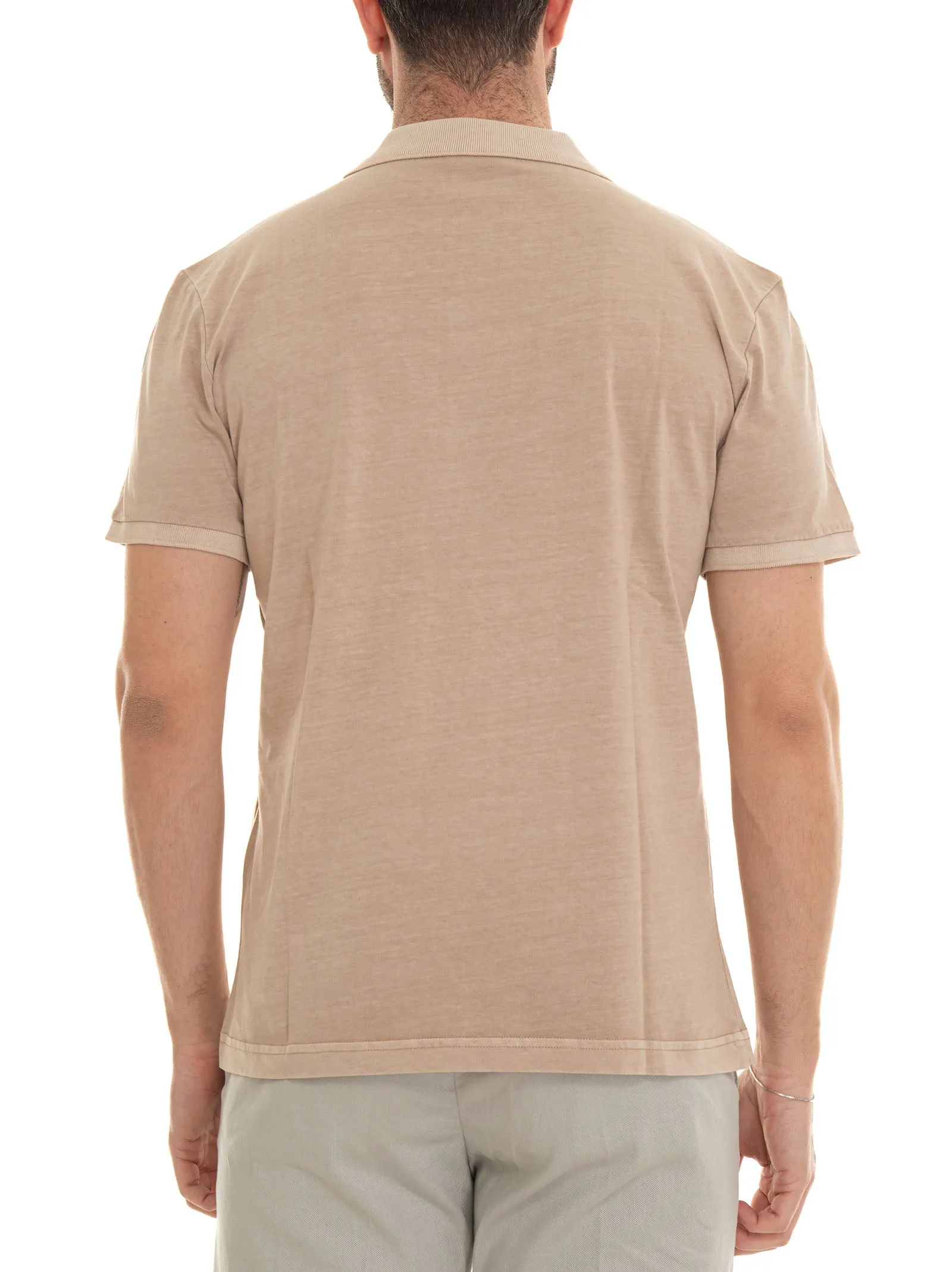 Polo manica corta Beige Fay Uomo