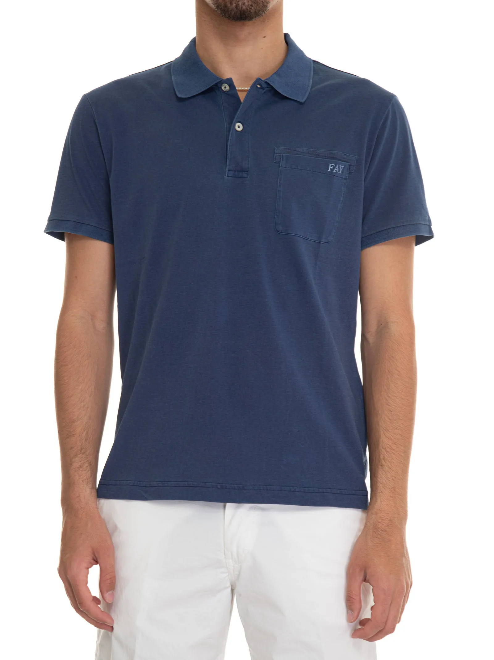Polo manica corta Blu Fay Uomo