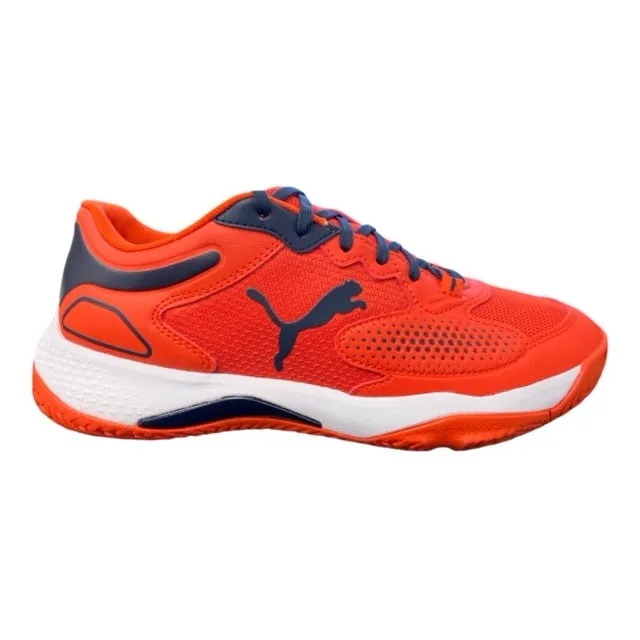 Puma scarpa da padel da uomo Solarcourt RCT 106948 01 rosso pomodoro-nero-bianco