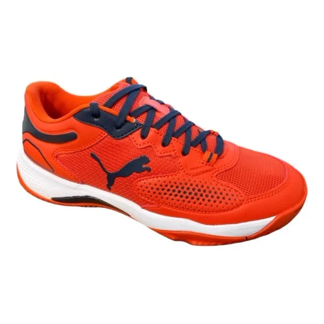Puma scarpa da padel da uomo Solarcourt RCT 106948 01 rosso pomodoro-nero-bianco