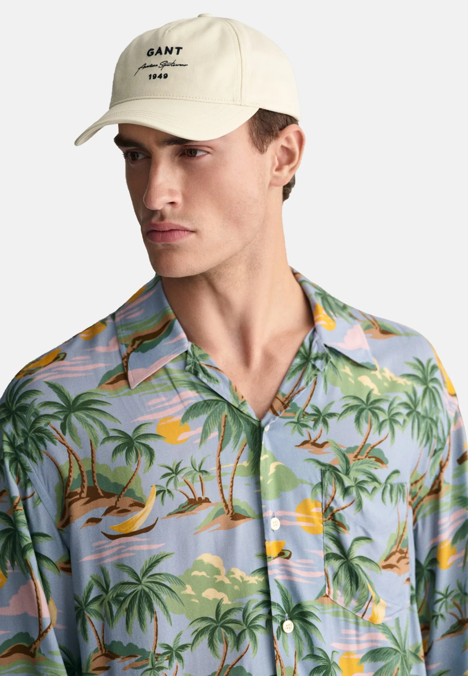 RELAXED FIT HAWAIIAN SHORT SLEEVE  - Camicia