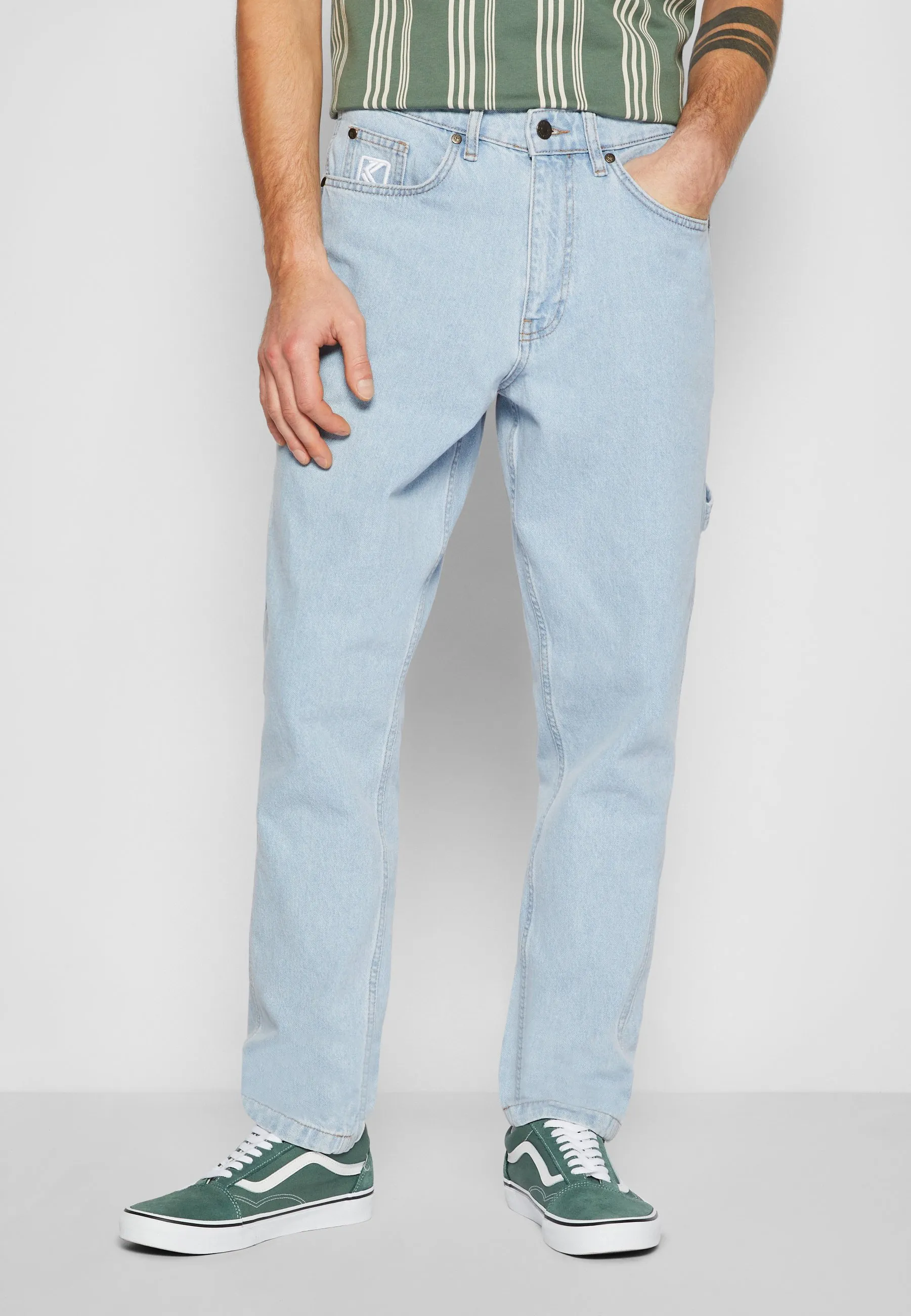 RETRO TAPE WOREAR DENIM - Jeans a sigaretta