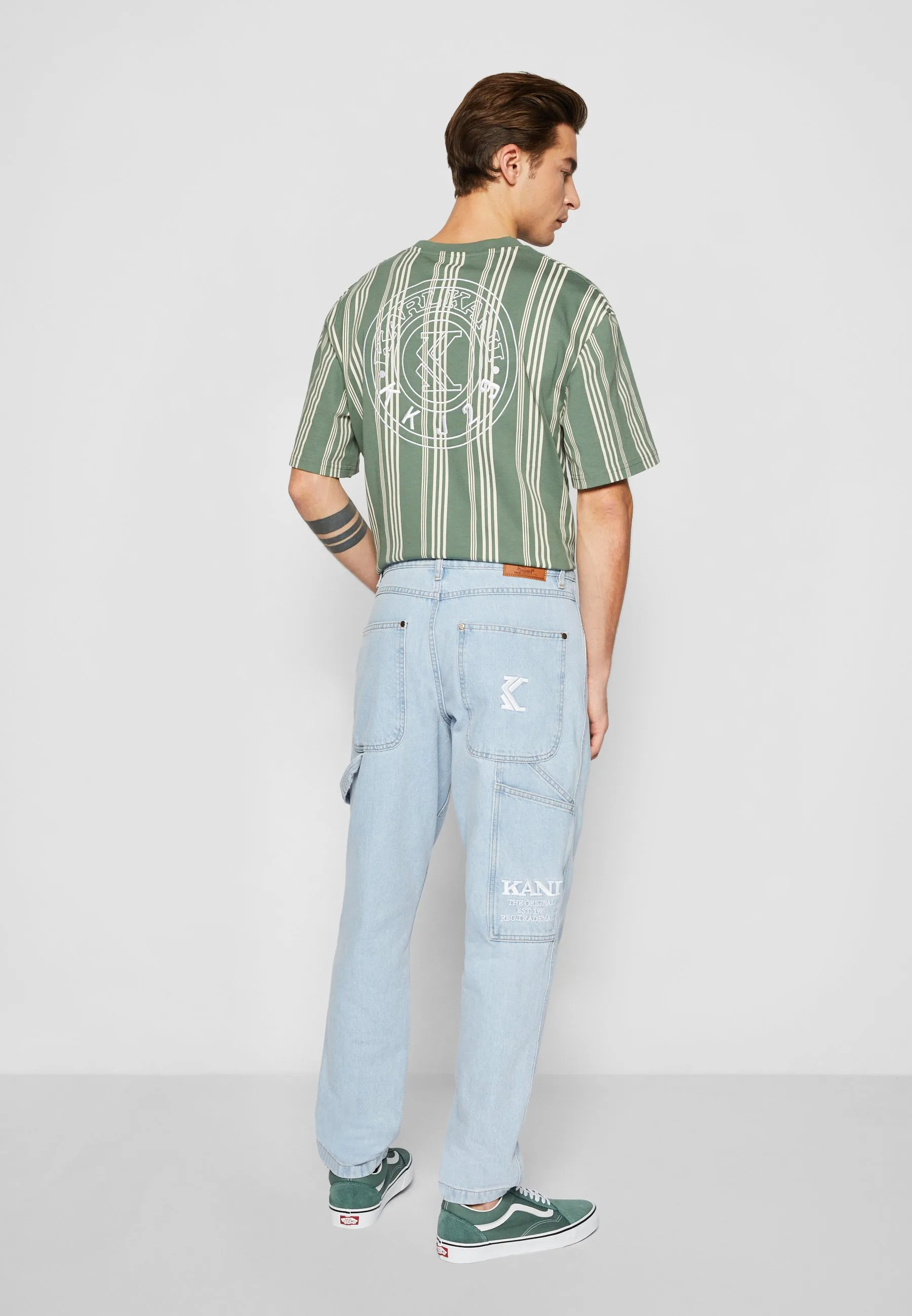 RETRO TAPE WOREAR DENIM - Jeans a sigaretta