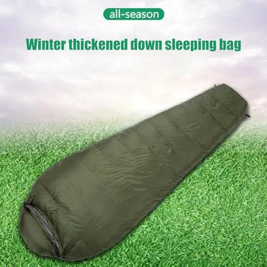 Sacco a pelo caldo – Sacco a pelo da campeggio per l’inverno,Sacco a pelo da campeggio leggero Sacco a pelo per adulti impermeab