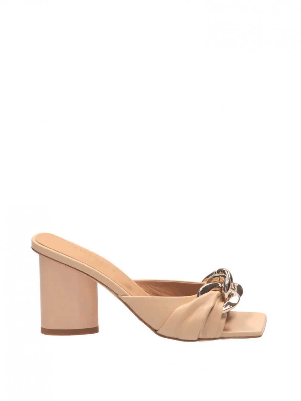Sandalo mules con catena Nudo