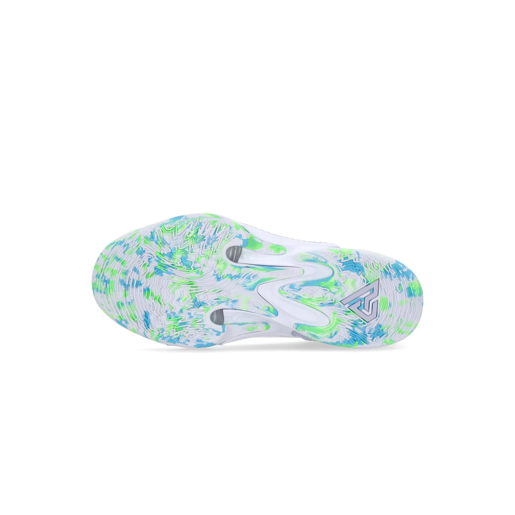 Scarpa Basket Uomo Zoom Freak 4 White/oxygen Purple/black/stadium Green