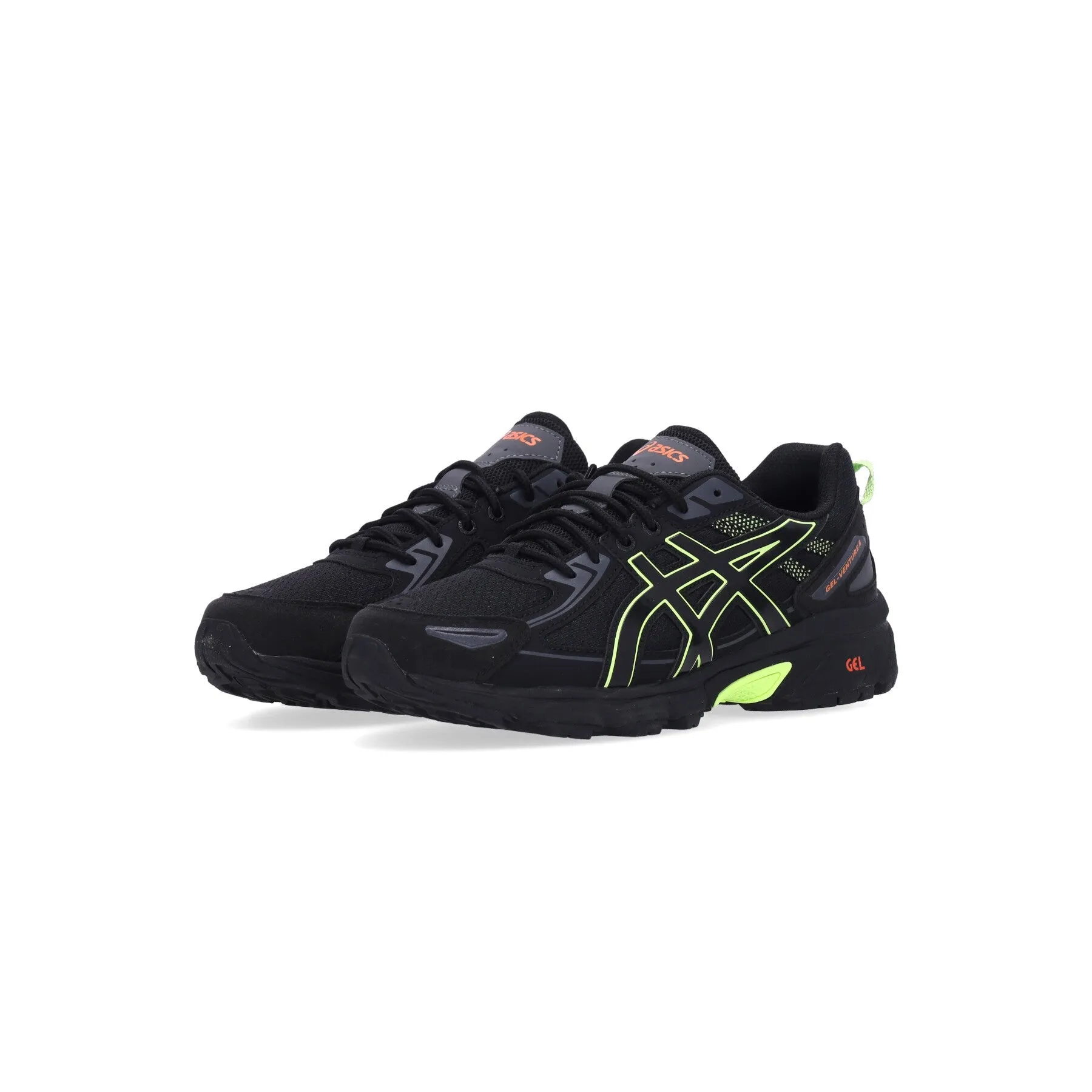 Scarpa Bassa Uomo Gel-venture 6 Black/lime