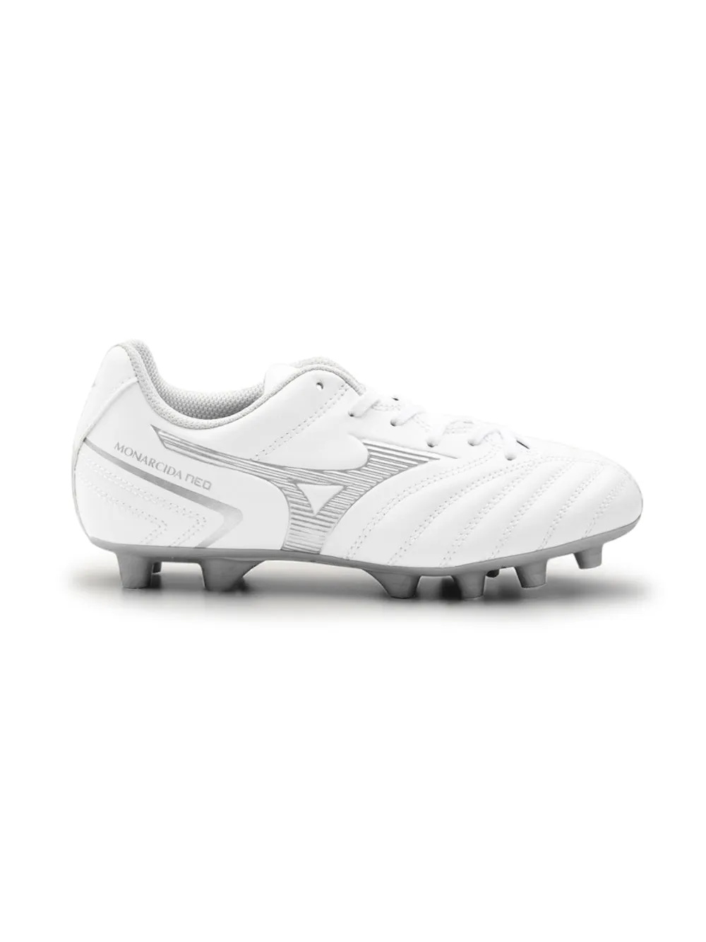 Scarpa Calcio MIZUNO Bambino P1GB2325 MONARCIDA NEO SELECT JNR Bianco