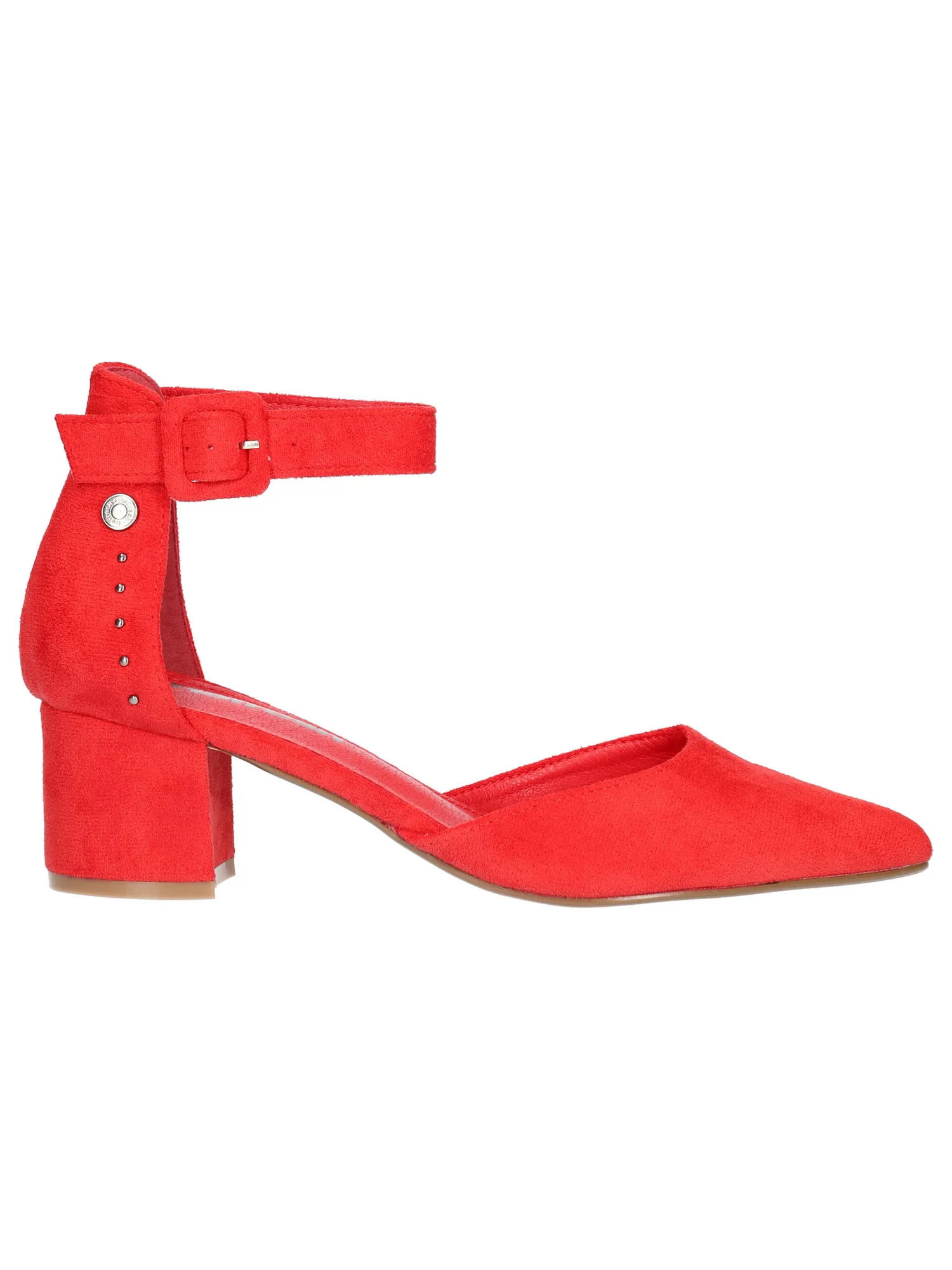 Scarpa con tacco Refresh Vegan da donna rosso