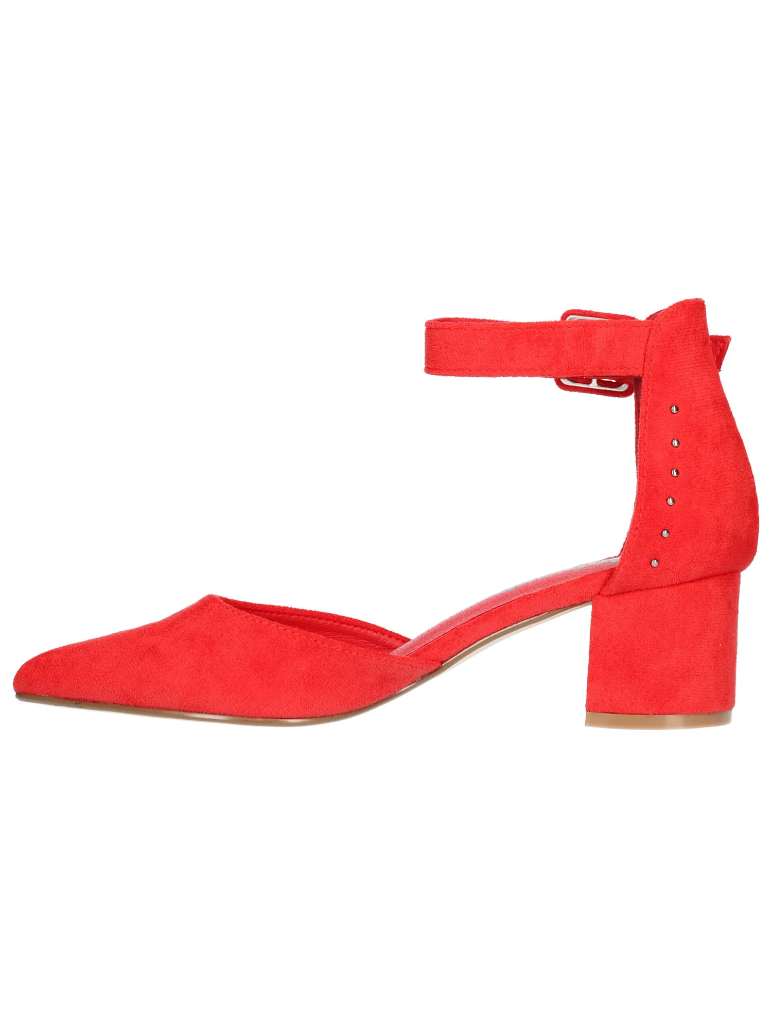 Scarpa con tacco Refresh Vegan da donna rosso