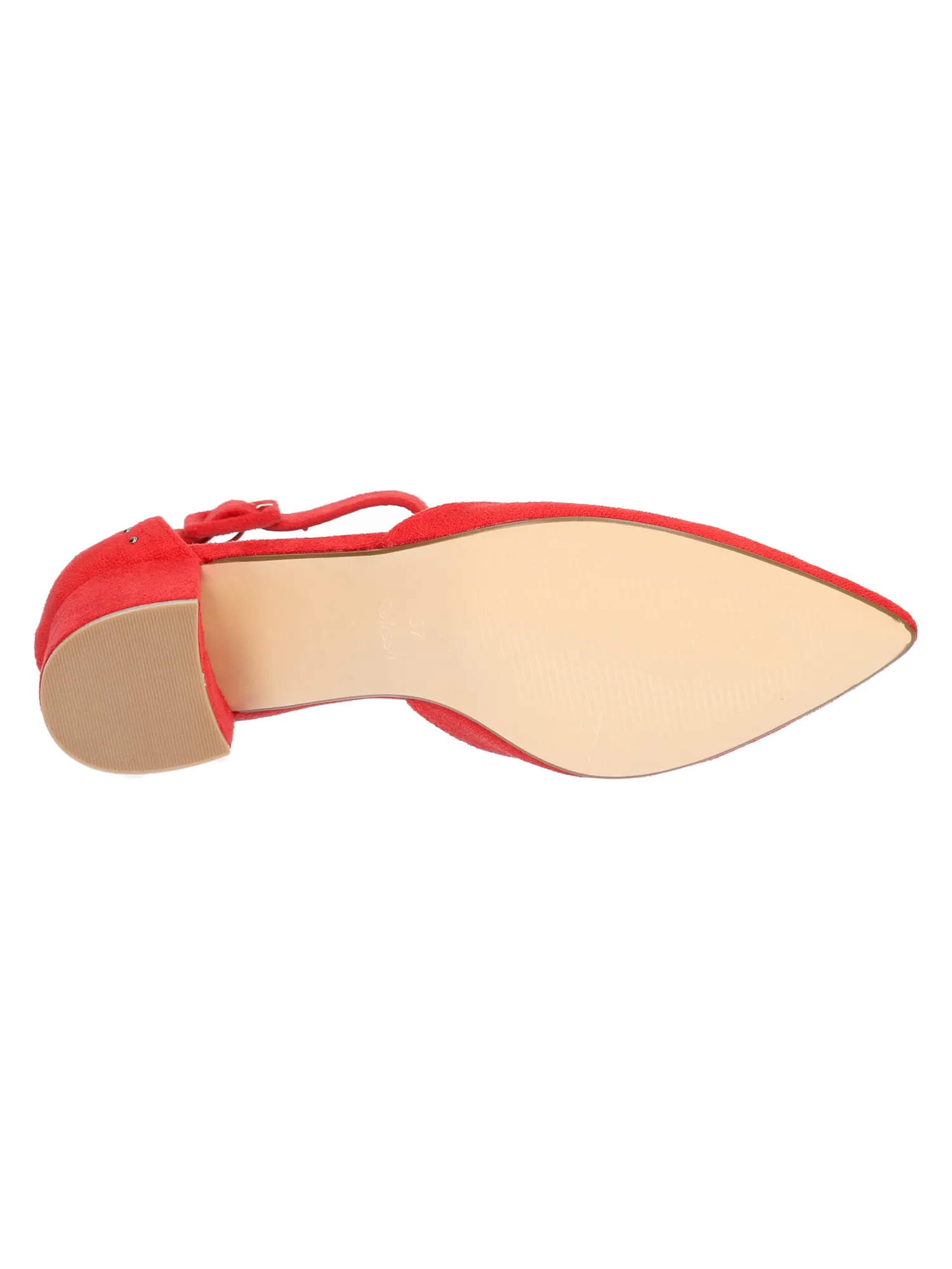 Scarpa con tacco Refresh Vegan da donna rosso