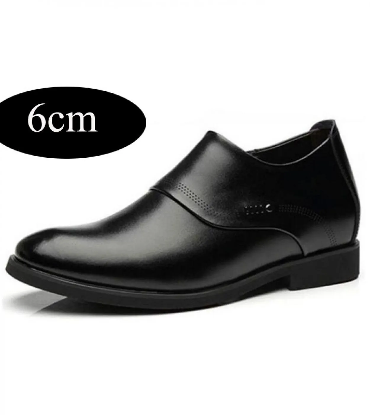 Scarpe casual da uomo daffari Aumento interno 6 cm più alte Oxford quotidiane per uomo Tacchi da uomo stile britannico Four Sea