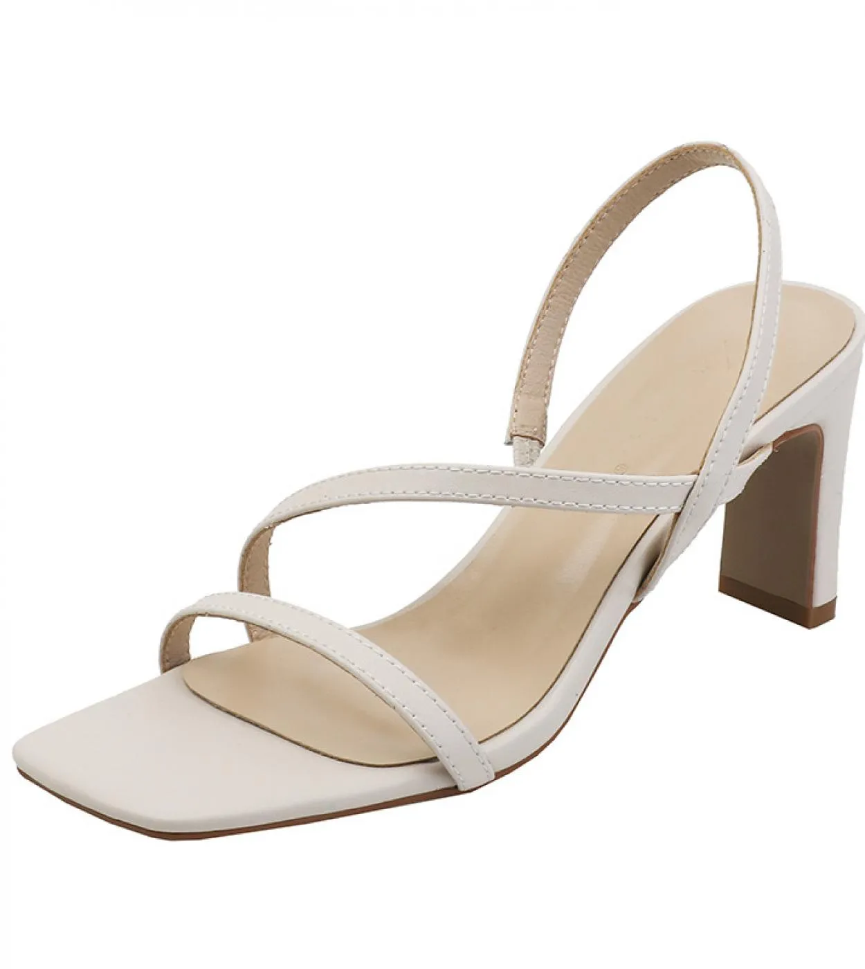 Scarpe da donna a fascia stretta eleganti comode con tacco alto per sandali da donna donna gladiatore estivo 2022 spedizione gra