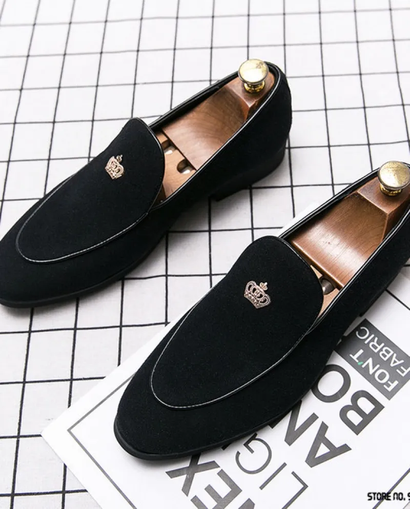 Scarpe Oxford con cinturino da monaco in pelle scamosciata a punta di design di lusso per uomo Abito da cerimonia nuziale formal