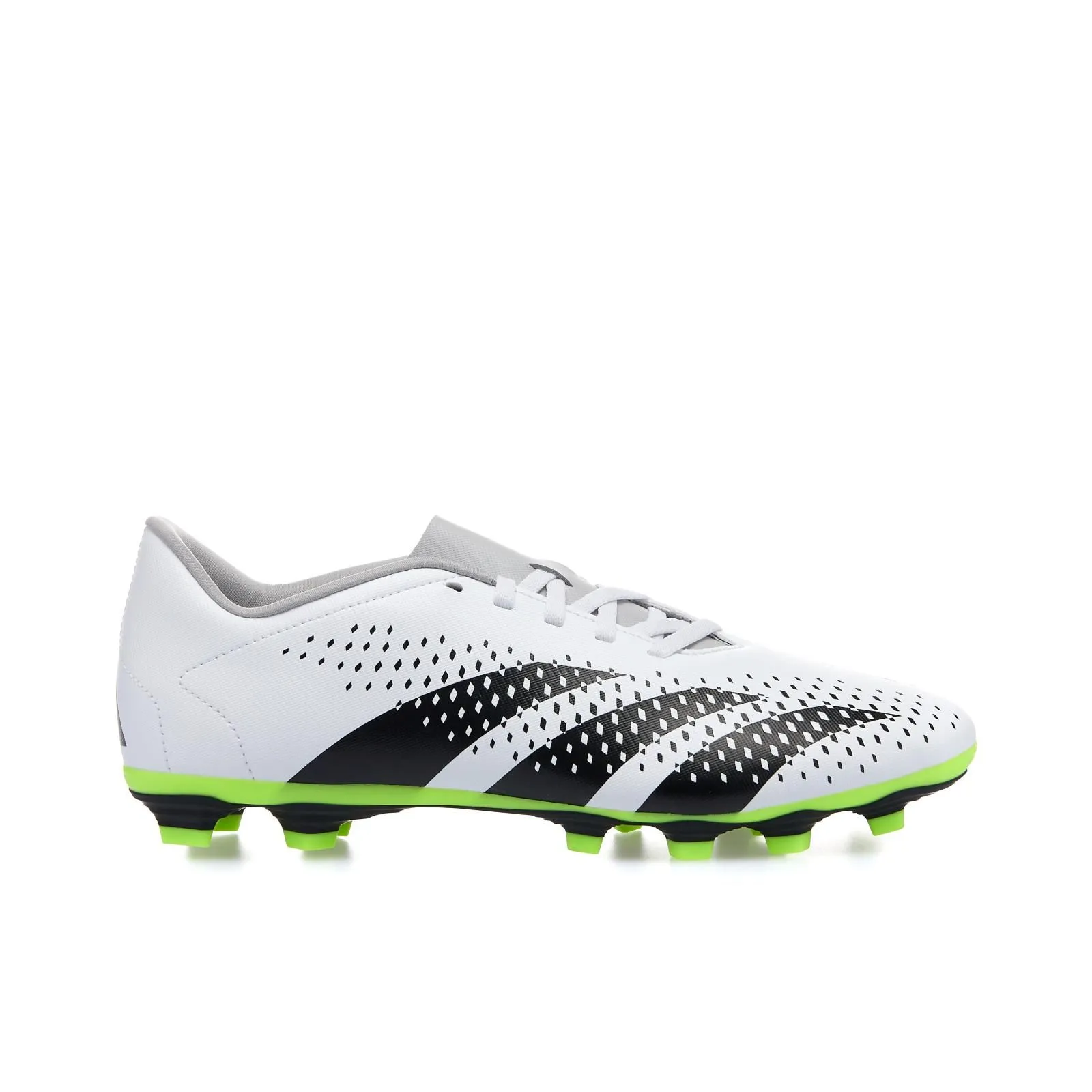Scarpe uomo da calcio bianche predator con dettagli fluo