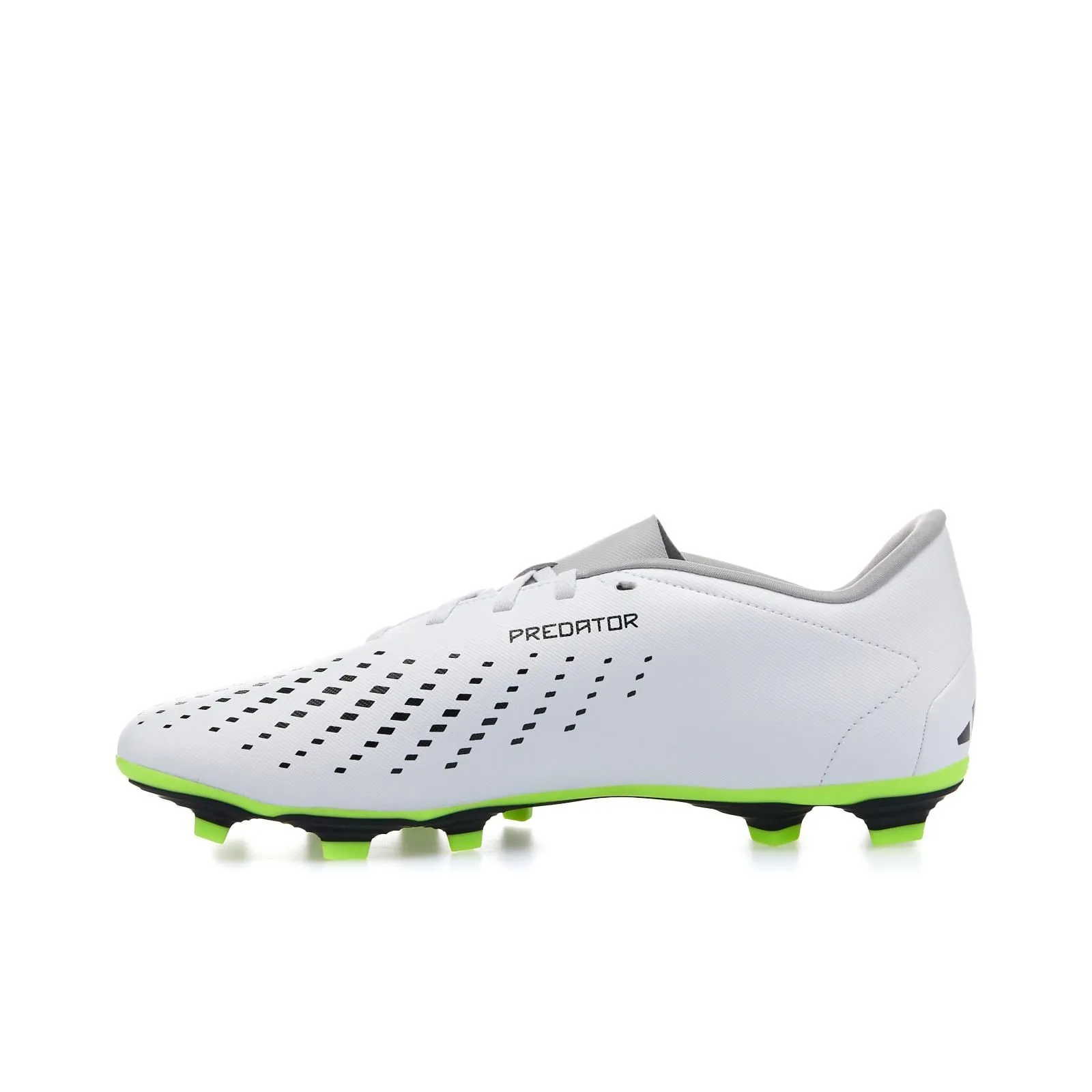 Scarpe uomo da calcio bianche predator con dettagli fluo