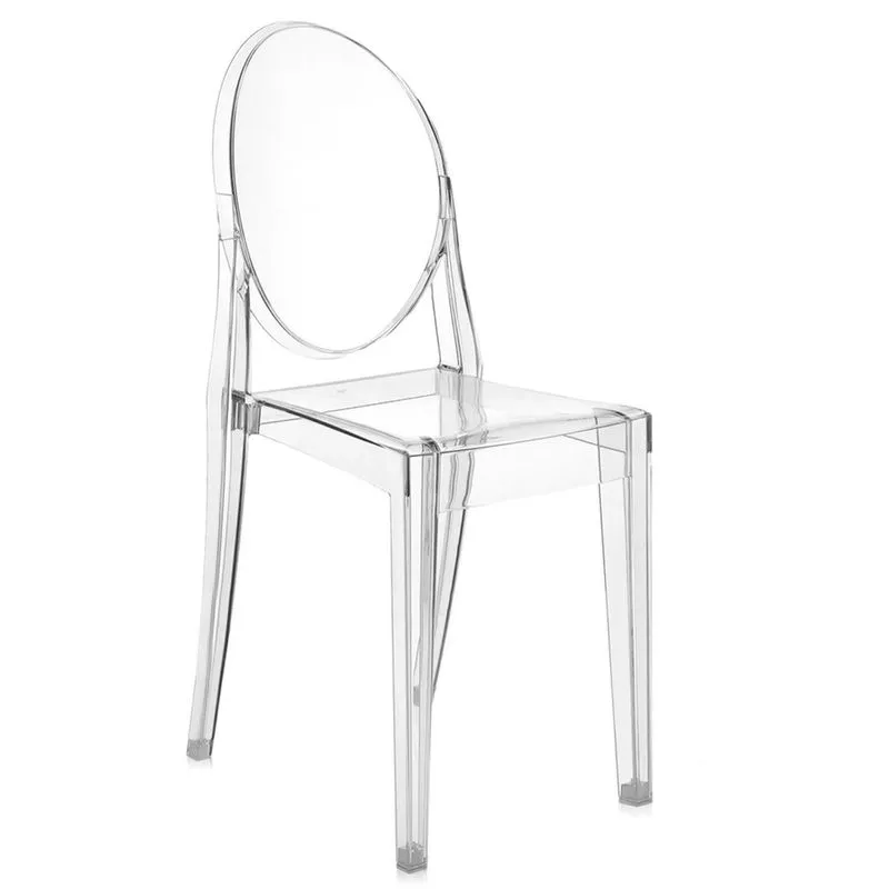 Sedia Victoria Ghost Cristallo 