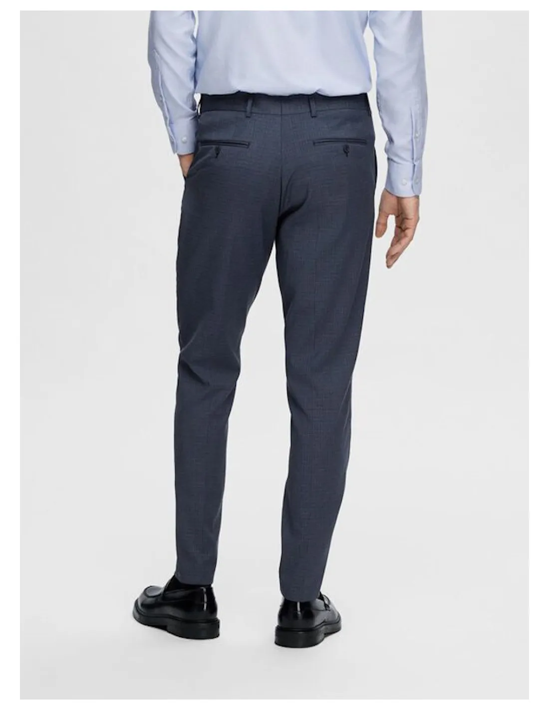 SELECTED TAILORED TROUSERS UOMO,SLHSLIM-NEIL BLUE
