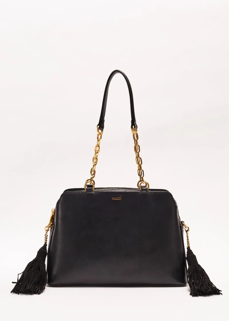 Shopping bag con nappine colorate