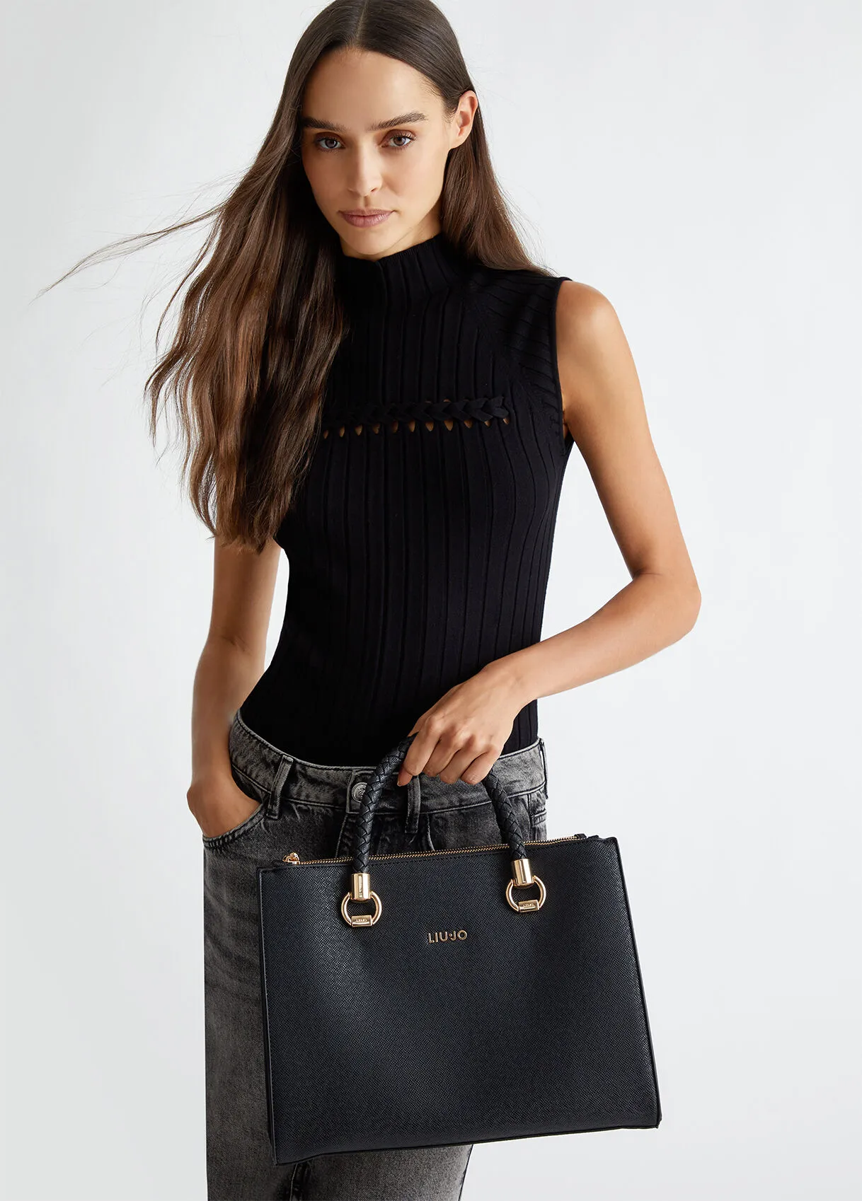 Shopping bag nera