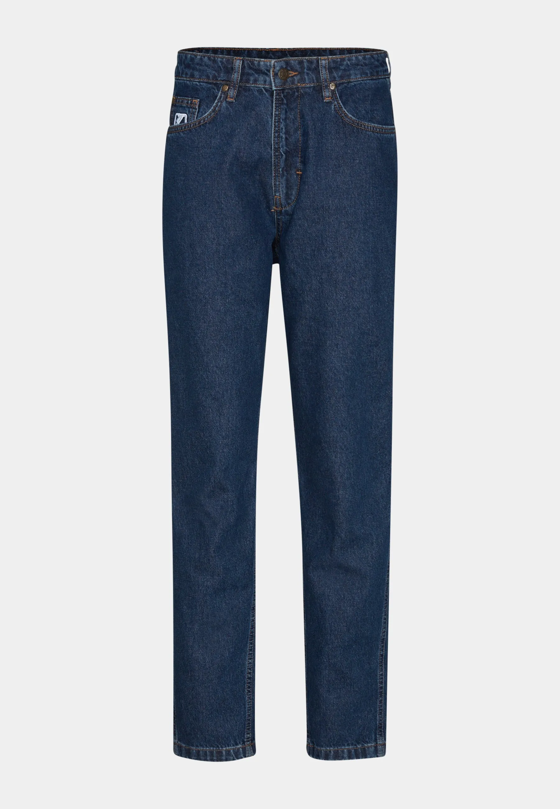 SMALL SIGNATURE TAPE FIVE POCKET DENIM - Jeans a sigaretta