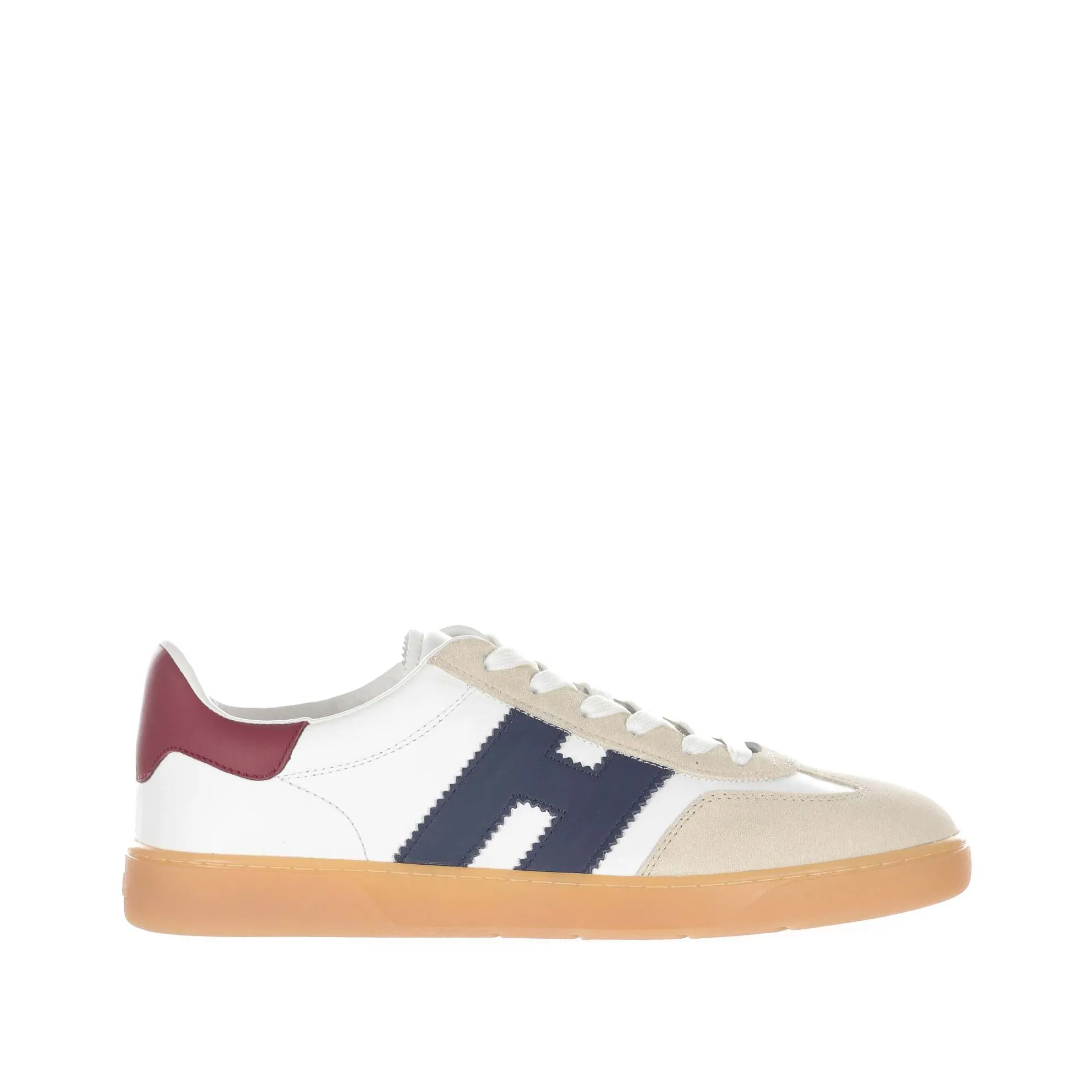 Sneaker cool in pelle e camoscio